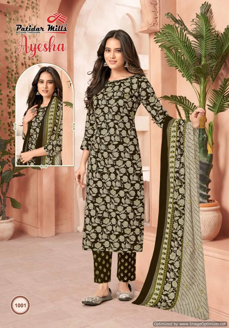 Patidar Mills Ayesha Vol-1 - Dress Material